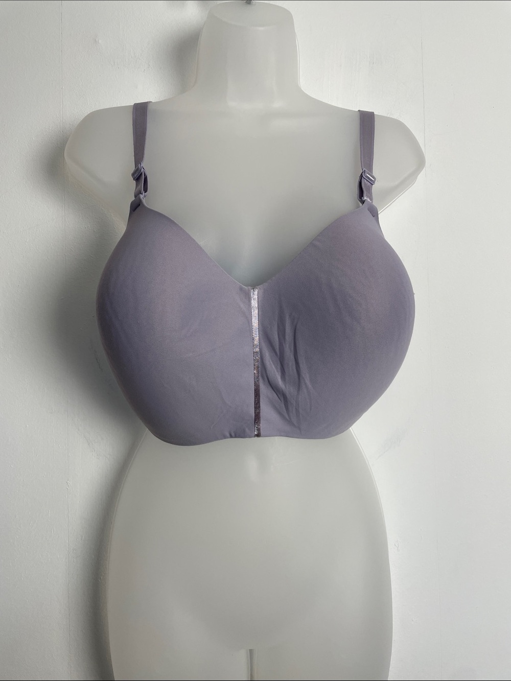 Olga Wire Free Full Figure Seamless T-Shirt Bra Soft Everyday Support Women 44D